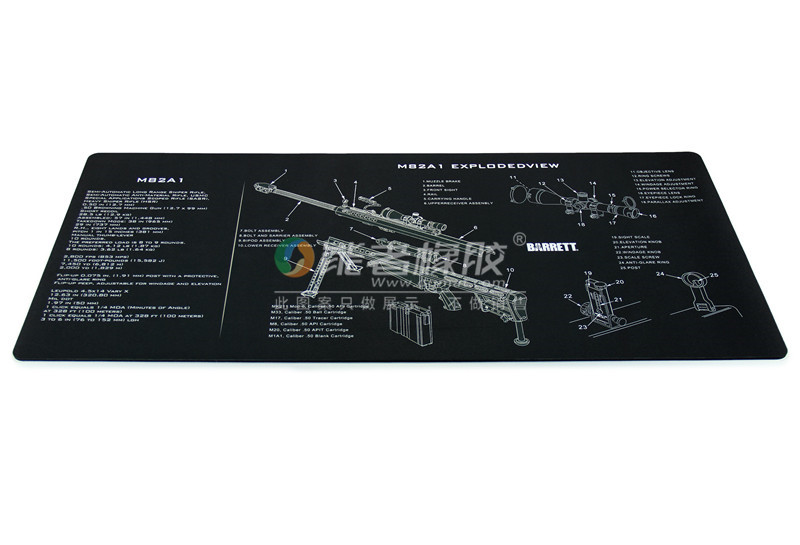 能者橡膠專(zhuān)業(yè)生產(chǎn)槍支裝配墊（槍墊、槍支清潔墊）