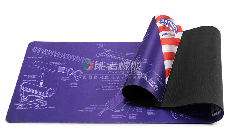 能者橡膠專(zhuān)業(yè)生產(chǎn)槍支裝配墊（槍墊、槍支清潔墊）